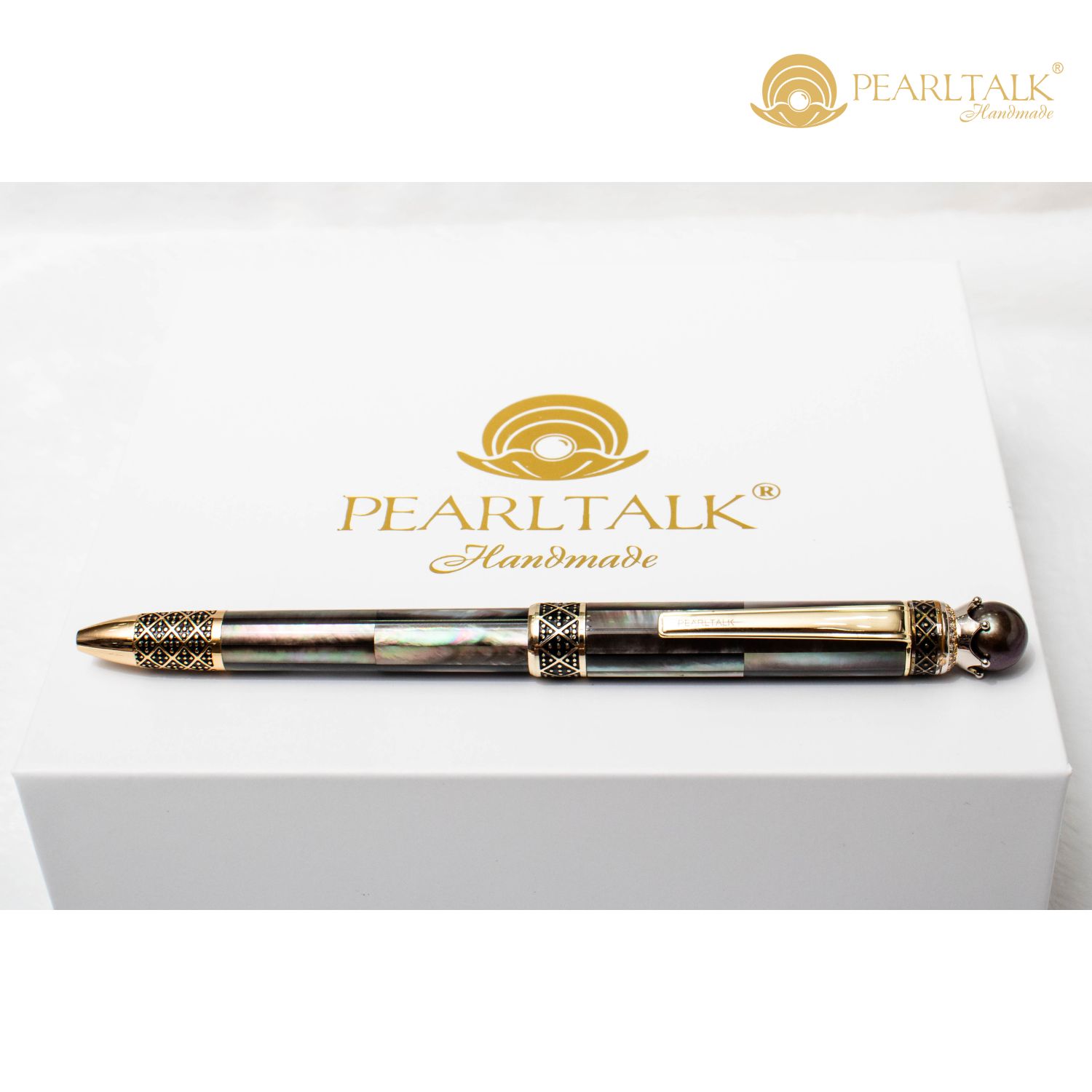 BÚT KING PEARL PEN 03 - ĐEN TAHITI(Tặng kèm đế cắm bút trị giá 1.500.000Đ)